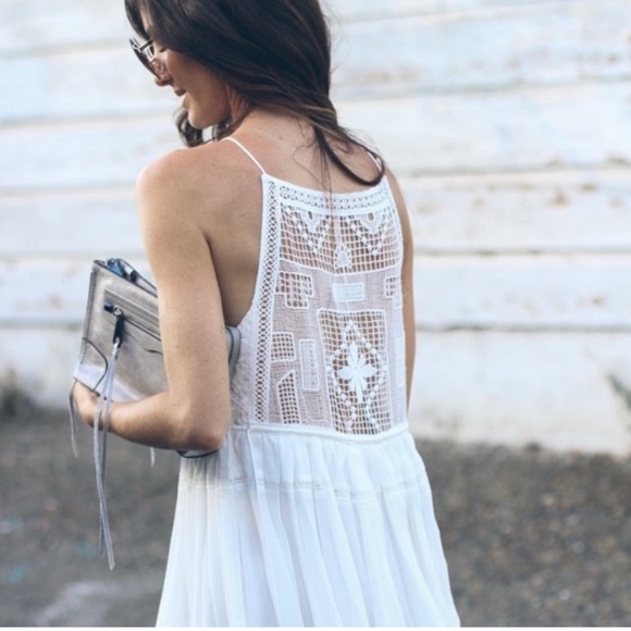 Free People White Emily Crochet
Baby Doll Mini Dress Bohemian
Bohochic Tunic - Picture 2 of 9
